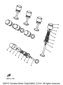 XJ600SJ Клапана