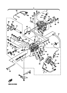 XVS650 Carburetor assy