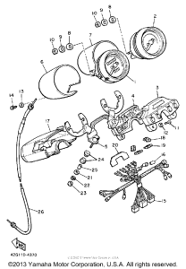 XV1000LC Приборы