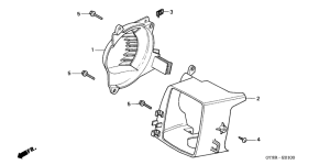 PK50S Shroud /  fan cover