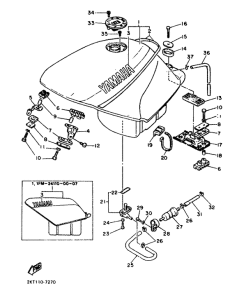  Топливный бак