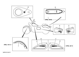 XVS250 ｸﾞﾗﾌｲﾂｸ. ｴﾝﾌﾞﾚﾑ 3