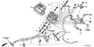 CBR600RR (ABS) Front Valve Unit (Cbr600Ra)