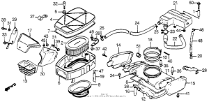 VF750C Воздушный фильтр
