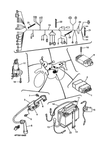 XT600E Equipo electrico