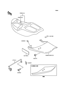 ZR1100 Сиденье