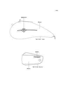 VN1600 Наклейки