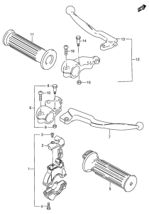 DS80 Рулевой рычаг