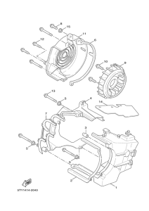 XC125 Air shroud & fan