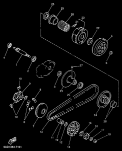 YN50 Сцепление