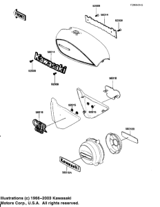 KZ650 Наклейки