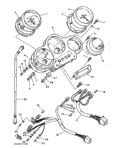 FZR1000 Приборы