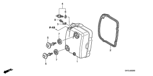 NVS50 Крышка головки цилиндров