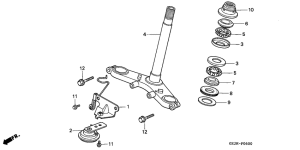 NSR50S Траверса нижняя