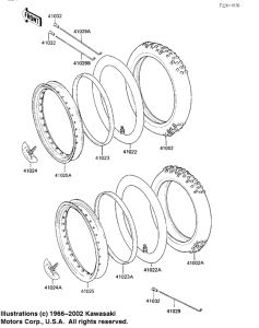 KX125 Колеса,покрышки