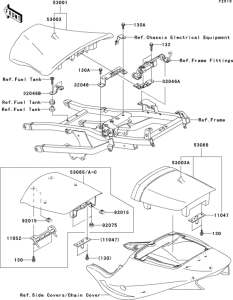 ZX900 Сиденье