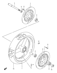GSX-R1100 Transom + tube