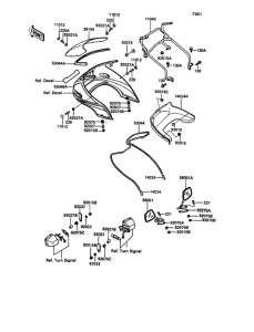 ZX400 Обтекатели
