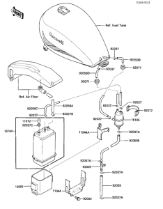 KZ1000 Адсорбер с активированным углем в сборе