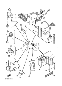 XT350'88 Электрика 1