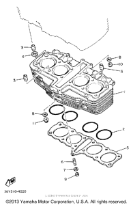 FJ1200AD Цилиндры