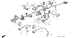  Wire harness /  ignition coil