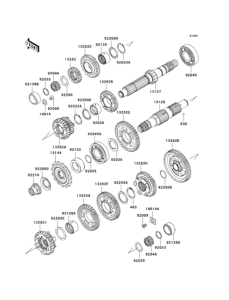 EX400 Трансмиссия