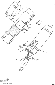 CW50RSP Выхлопная система