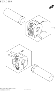 LS650 Рулевые переключатели
