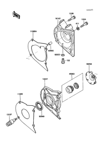 EN450 Водяная помпа