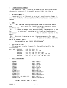 TS50 Catalog preface