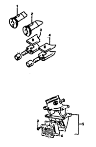 RGV250 Клапан выхлопа