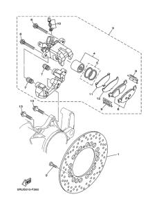 YP400G ﾘﾔ ﾌﾞﾚｰｷｷﾔﾘﾊﾟ