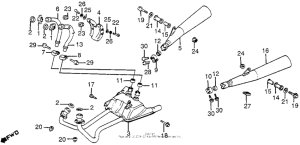 VF1000F Глушитель