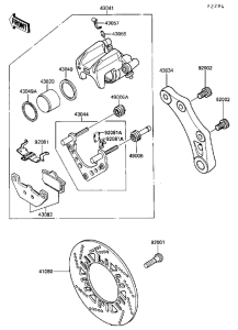 ZG1000 Передний суппорт