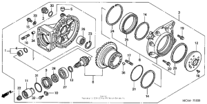 GL1800 Редуктор