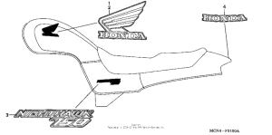 CB750 Наклейки