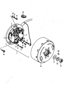 RV50 Зажигание