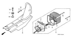 Z50J Taillight unit ass`y