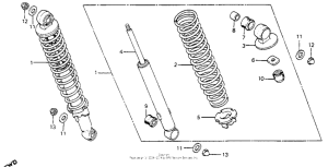 XL80S Задние амортизаторы