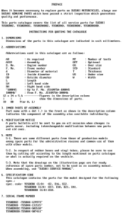 TS50 Catalog preface