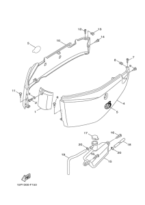 XF50 Боковые обтекатели