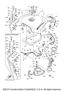 XV17PCP Топливный бак