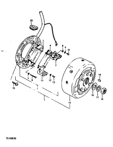 TS100 Зажигание