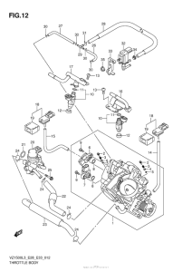 VZ1500 Throttle Body (Vz1500L3 E33)