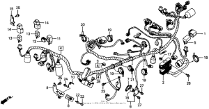 RVF750 Жгут проводов