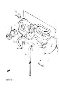 DR125 Воздухоочиститель
