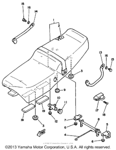 SRX250TC Сиденье