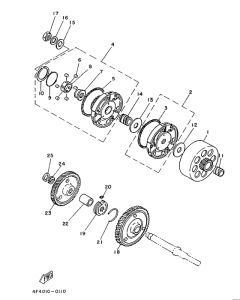 LB50 Сцепление