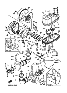 XVS1100 XVS11X Впускная система